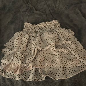 Polkadot skirt